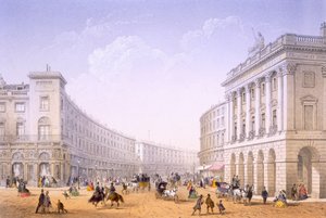 Le Quadrant et Regent Street, Londres