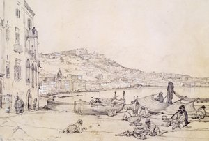 Vue de Naples depuis Margellina