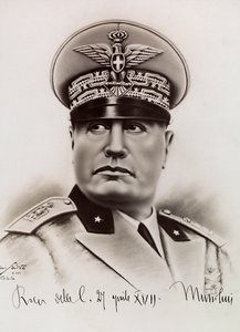 Benito Mussolini, 27 avril 1931