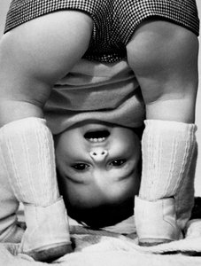 Enfant penché, Italie, vers 1960