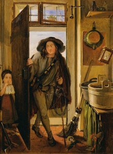 Le ferblantier dans la cuisine