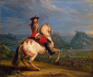 Louis XIV à la prise de Besançon, 1674