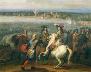 Louis XIV à cheval (détail)