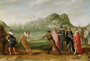 Allégorie de la victoire des Néerlandais sur la flotte espagnole à Gibraltar le 25 avril 1607, c.1615-30