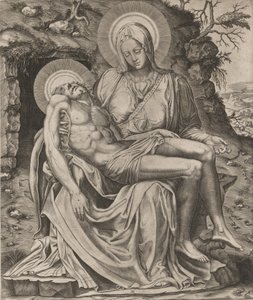 Pietà du Vatican, 1566 - Adamo Scultori