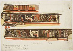 Dessins décoratifs de poterie