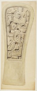 Relief en pierre de Veracruz, Mexique