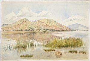 Turumataro et le lac Pátzcuaro, Michoacan, Mexique
