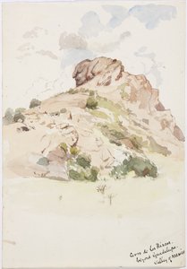 Vue - Cerro de los Riscos, au-delà de Guadalupe, Mexique