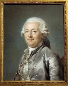 Portrait de Jean Jacques Bachelier (1724-1806) peintre français. Peinture par Adelaide Labille-Guiard