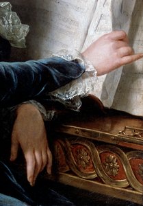 La Comtesse de Selve faisant de la musique (détail)