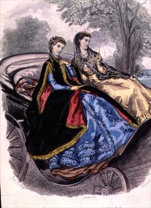 Robes de dames de Madame Breant-Castel, manteaux des Grands Magazins du Louvre de la section 