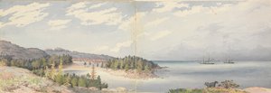 Hogland, 24 août 1855, Finlande - Admiral Sir Edward Gennys Fanshawe