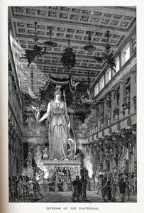 Intérieur du Parthénon, 1882 - Adolf Closs