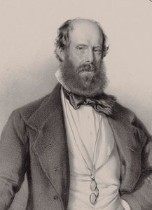 Portrait du compositeur Luigi Ricci 1805-1859, 1858 - Adolf Dauthage