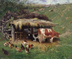 La cour de ferme