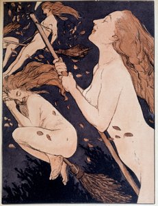 Sorcières sur leur balai, Allemagne