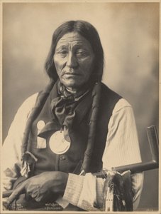 [Buffle blanc, du peuple Arapaho] - Adolph F. Muhr