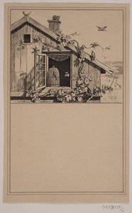 Les captifs et les libres. N° 1 dans Chr. Winther et M. Rørbye, "25 Images pour petits enfants"