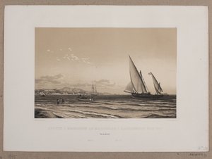 La côte près de Marseille avec l