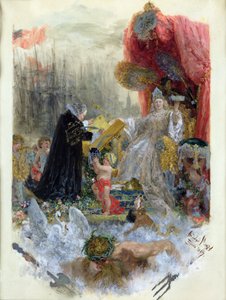 Document de citoyenneté honorifique de la ville de Hambourg, 1887 - Adolph Menzel