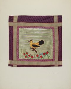 Détail de la couverture appliquée, 1941