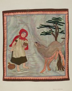 Détail de couverture Le Petit Chaperon Rouge