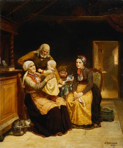 La visite aux grands-parents