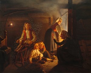 Le conteur (peinture)