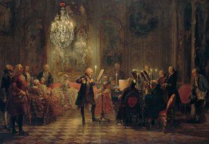 Concert de flûte de Frédéric le Grand à Sanssouci