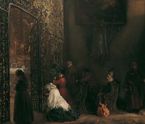 Messe matinale - Adolph Menzel