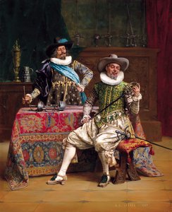 Les armuriers du roi - Adolphe Alexandre Lesrel