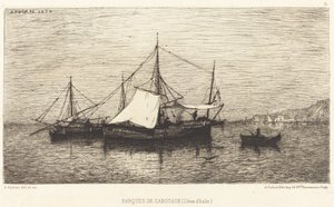 Barques de cabotage - Adolphe Appian
