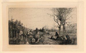 Bords du ruisseau à Rossillon