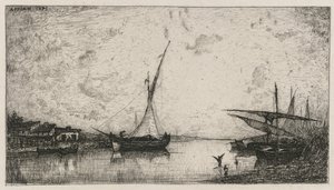 Canal aux Martigues, 1872