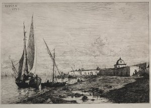Le port de San Remo, 1878