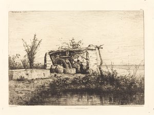 Une moria à Bordighera (Italie) - Adolphe Appian