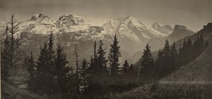 [Paysage alpin] - Adolphe Braun