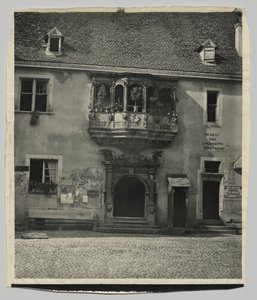Façade alsacienne, Corps de Garde à Colmar - Adolphe Braun