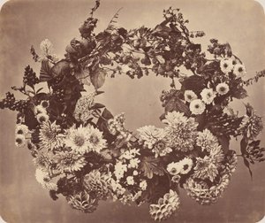Couronne de fleurs et de baies - Adolphe Braun