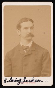 Portrait de Charles Loring Jackson 1847-1935, vers 1887