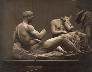 Sculptures du Parthénon, British Museum, vers 1870s