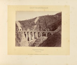 Chemin de fer du Gothard : Viaduc de Piantorino (Après l