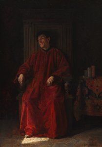 Juge en robe rouge, vers 1890 - Adolphe Charles Edouard Steinheil