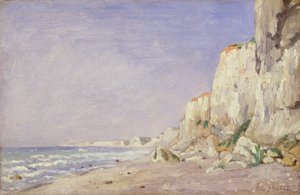 Falaises près de Dieppe, 1862