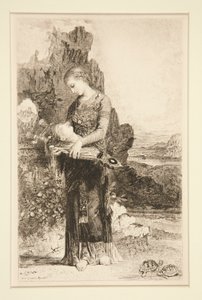 Fille de Thrace portant la tête d