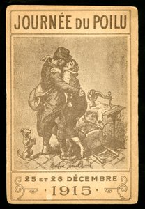 "Journée du Poilu" - Adolphe Leon Willette