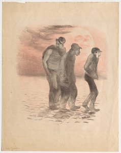 Scènes de Paris et meurtriers - Adolphe Leon Willette