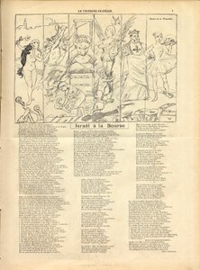 Le Courrier français, satirique en N & B