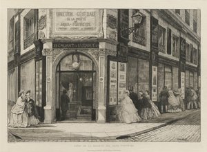Siège de la Société des Aqua-Fortistes, 1864 - Adolphe Martial Potemont